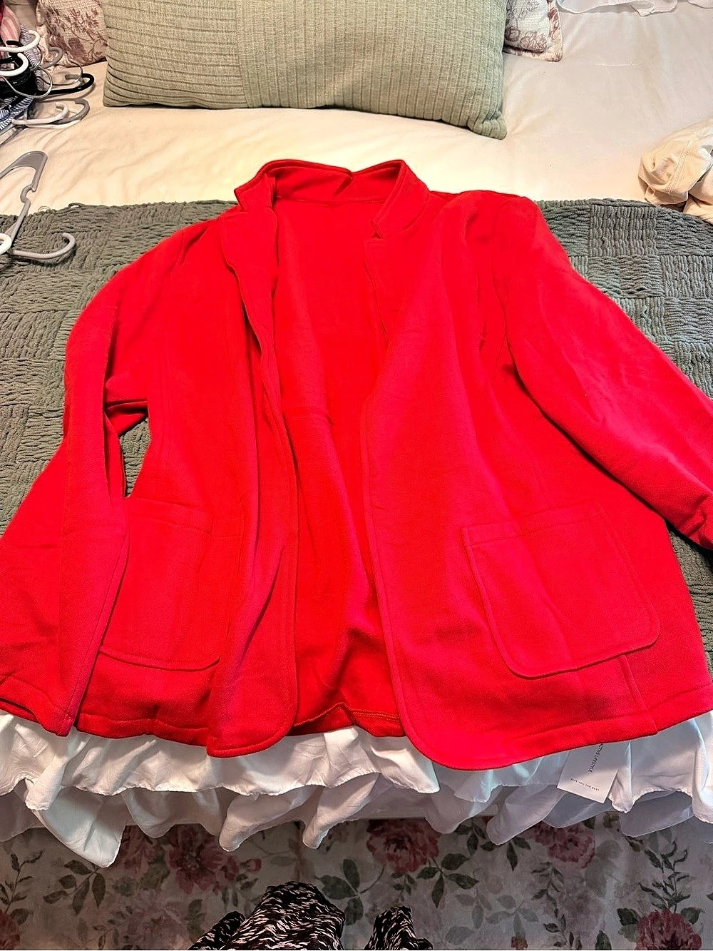Women's Red Blazer NWT